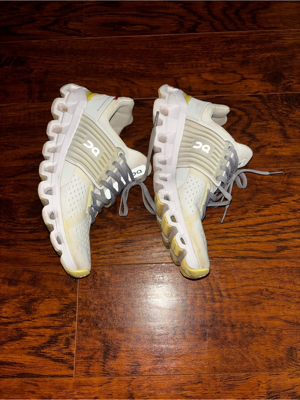 ON Running Cloudswift 2.0 Running Shoes White Yellow Limelight On Cloud Sneakers - Picture 4 of 9